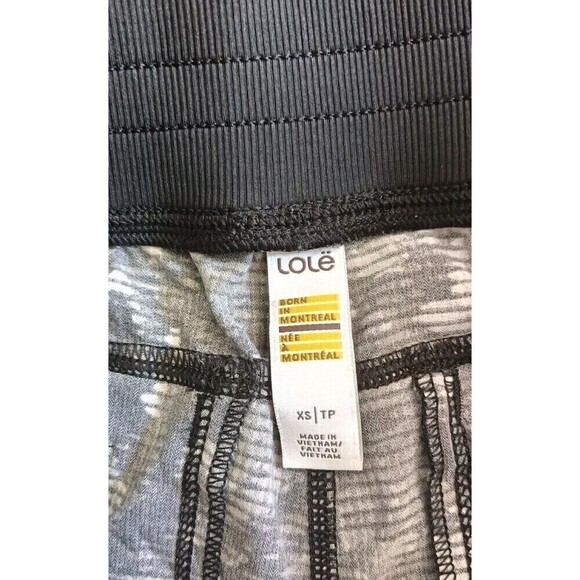LOLE Balance Shorts Sz XS Women’s Black Gray Stretch Running Workout LSW2273 - Picture 3 of 8